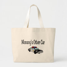 Mummy's Other Car Tote Bags