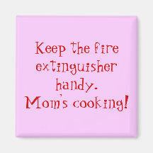 Mum's Cooking Magnet