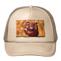 Mums in a Teapot Photo Mesh Hat