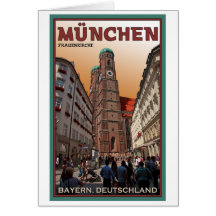 Munich - Frauenkirche Card