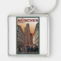 Munich - Frauenkirche Key Chains