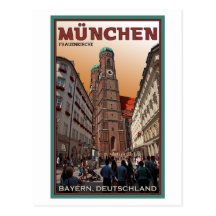Munich - Frauenkirche Post Cards