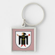 Munich Germany coat of arms Keychain