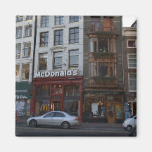Muntplein, Amsterdam Refrigerator Magnet