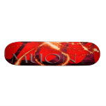 "Muon Red" Skateboard