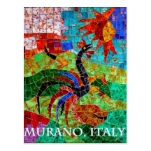 Murano Mosaic II Post Card