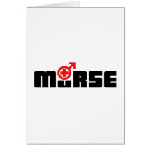 Murse logo on white greeting cards
