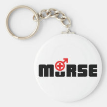 Murse logo on white key chains