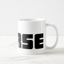 Murse logo on white mug
