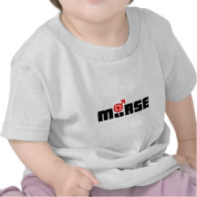 Murse logo on white tee shirt