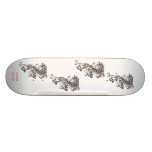 Musashi Designs Tiger Power Custom Skate Board