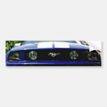 Muscle car-blue Bumper Sticker