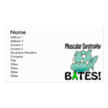 Muscular Dystrophy BITES Business Card Templates