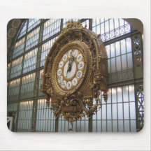 Musée d'Orsay Clock Mousepad