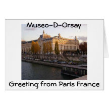 Museo_D_Orsay Mojisola A Gbadamosi Greeting Card