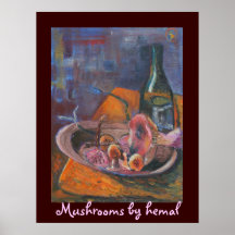 Mushrooms - Customised Poster