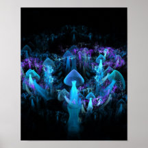 Mushrooms Poster