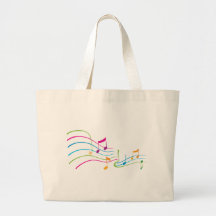 Music Art Canvas Bags