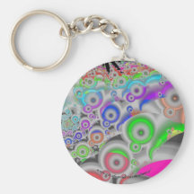 Music Bubbles Keyring Keychains