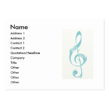 Music Business Card Template