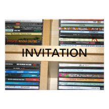Music CD's by Various Artists Invitation