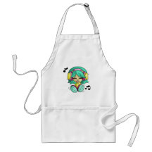 Music cutie apron