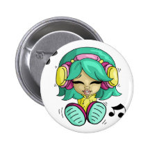 Music cutie buttons