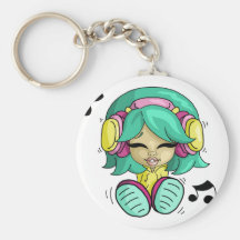 Music cutie keychain