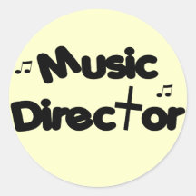 Music Director Sticker