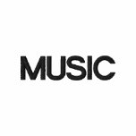 MUSIC embroidered t-shirt
