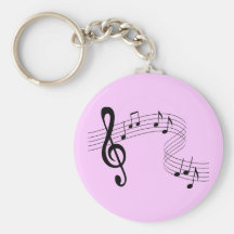 Music Flows Keychain