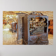 Music Hall - Nevada City Montana Ghost Town Print