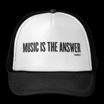 Music is the answer hats