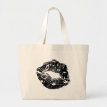 Music Lips Bag