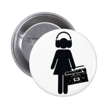 Music Lover Pinback Button