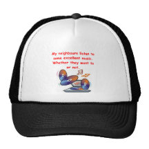 music lover trucker hat