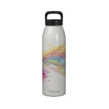 Music Maker: Musician/Singer Musical Arts Reusable Water Bottle