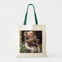 Music Man saying Thanks Canvas Bag