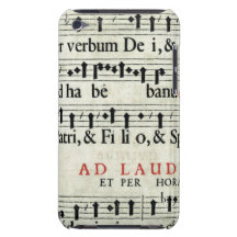 Music Manuscript Barely There iPod Cover