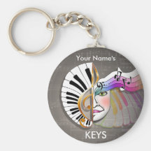 Music Mask KEYCHAIN