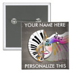 Music Mask PINS