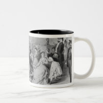 Music, military concert in a public garden mugs