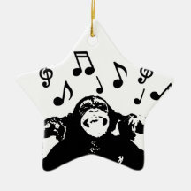 music monkeymonkey christmas ornament