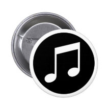 Music Notes Pins