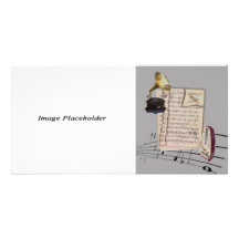 Music Photocard Customized Photo Card