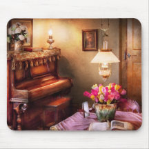 Music - Piano - The Music Room Mouse Pads
