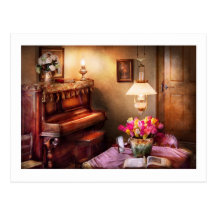 Music - Piano - The Music Room Postcard
