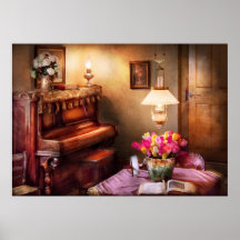 Music - Piano - The Music Room Print