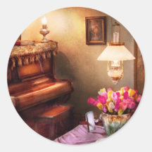 Music - Piano - The Music Room Sticker