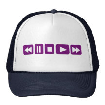 Music Player Mesh Hat